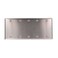 Leviton 5Gang Blank Device Wallplate Standard Size NonMagnetic Stainless Steel 8406540