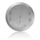 Leviton Concrete Floor Box Nickel Plated Cover Plate 2 Decora Flip Lids FBC2FN Nickel