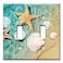 Art Plates 2 Gang Toggle Metal Light Switch Plate Cover Two Gang Toggle Decorative Wall Plate Sea Shells and Star Fish in Ocean Beach Tide Pool Made in USA