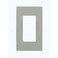Leviton 1Gang Decora Plus Screwless Wall Plate 80301SGY Gray