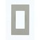 Leviton 1Gang Decora Plus Screwless Wall Plate 80301SGY Gray