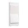 TayMac A20W ALLURE White 1Gang Rocker Switch Plate Insert Covers Existing Devices Instead of Replacing Them