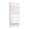 TayMac A20W ALLURE White 1Gang Rocker Switch Plate Insert Covers Existing Devices Instead of Replacing Them