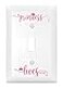 Dexsa DEXSA A Princess Lives Here Let Your Light Shine Single Light Switch Cover Made in the USA