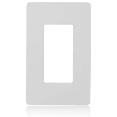 Faith White 1Gang Screwless Wall Plate 1pack Light Switch Plate or Wall Plate for Electrical Outlet 1Gang Wall Plate for Decorator Switches and Receptacles HeatResistant Thermoplastic