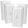 Bates Choice Bates Classic Beadboard Single Switch Plate 4 Pack Light Switch Cover