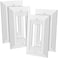Bates Choice Bates Classic Beadboard Single Decorator Wall Plate 1 Gang Wall Plate 4 Pack Imperial Bead Outlet Covers Outlet Covers Wall Plate Light Switch Cover Decorative Outlet Wall Plate