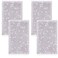 Yookeer 4 Pcs Shiny Rhinestones Wall Plate Light Switch Cover Decorative Bling Light Switch Outlet Covers for Home Decor