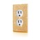 Gaocai Shiny Golden Rhinestones Wall Plates Light Switch Decorative Cover Plate Single Toggle Rhinestones Outlet Covers Wall Plate