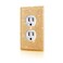 Gaocai Shiny Golden Rhinestones Wall Plates Light Switch Decorative Cover Plate Single Toggle Rhinestones Outlet Covers Wall Plate