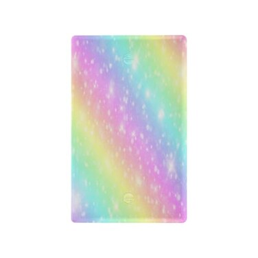 Eionryn The Unicorn Galaxy Sky with Rainbow Pastel Clouds Toggle Switch Wall Plate Cute Bright Candy Sky Switch Cover Electrical Outlet Covers 1 Gang Home Decor H453 xL276 inch