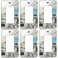 Alckerou 6 Pcs Acrylic Light Switch Plates Outlet Covers Durable Mirror Wall Plate Decorative Acrylic Mirrored Switch Plates And Outlet Covers Plates