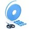 U-TIMES Zip TiesNylon Cable Ties For Binding Baggage CargoUltra Long 8 Meters Cable Roll With Connectors With Scissors 1 PcsPack