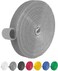 IFNOW 32FT Reusable Fastening Tape Cable Ties DoubleSided HookandLoop Cable Management Tape Strength and Durability 04Width 1 Gray