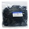 Miwutz 1000 pcs 6 inch Cable Zip Ties Heavy Duty Premium Plastic Wire Ties with 18 LBS Tensile Strength UV Resistant Cable Ties SelfLocking Black Nylon Tie Straps