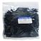 Miwutz 1000 pcs 6 inch Cable Zip Ties Heavy Duty Premium Plastic Wire Ties with 18 LBS Tensile Strength UV Resistant Cable Ties SelfLocking Black Nylon Tie Straps