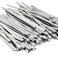 Mamfous 100PCS 157 inch 304 Stainless Steel Zip Ties Metal Zip Ties Heavy Duty Locking Cable ties Strap for Exhaust Wrap Garage Outdoor 1575