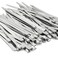 Mamfous 100PCS 157 inch 304 Stainless Steel Zip Ties Metal Zip Ties Heavy Duty Locking Cable ties Strap for Exhaust Wrap Garage Outdoor 1575