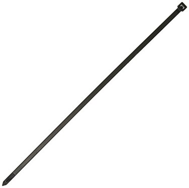 South Main 18in 50Pack 175lb Black Standard Nylon Cable Tie