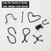 HTHOOOOOME 8PCS 18Inch Silicone Cable Ties Bendable Rubber Twist Ties Reusable Twist Ties for Cords gear ties for Organizing Bundling Black