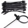 BENLIUDH 30Pcs Nylon Push Mount Cable Zip Tie 83x02 In Heavy Duty Nylon Push Mount Self Locking Assortment for Indoor Wire Tying Black