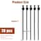 BENLIUDH Fir Tree Nylon Push Mount Cable Zip Ties 8 Inch Multipurpose Tie Wire Clip Holder Adjustable Self Locking Cable Ties 20 pack