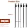 BENLIUDH Fir Tree Nylon Push Mount Cable Zip Ties 8 Inch Multipurpose Tie Wire Clip Holder Adjustable Self Locking Cable Ties 20 pack