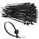 BENLIUDH Fir Tree Nylon Push Mount Cable Zip Ties 8 Inch Multipurpose Tie Wire Clip Holder Adjustable Self Locking Cable Ties 20 pack