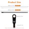 BENLIUDH Zip Ties with Screw Hole Plastic Self Locking Screw Mount Wire Ties for Indoor Outdoor BlackWhite 8 Inch 200Pcs