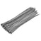 Bolt Dropper Zip Ties Pack of 10012 Gray Heavy Duty Cable Ties 40lb Strength SelfLocking Nylon Wire Ties WeatherResistant Zip Tie for Cable Management and Securing Various Items