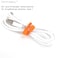 Dreamxiang 12pcs 312Inch Silicone Cable Ties Reusable SteelCore Silicone Twist Cable Tie Straps for Bundling and Organizing Bendable Holder Strap for Indoor and Out All Purpose BlackOrange