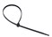Gardner Bender 46206UVB Doublelock Cable Tie 6 Inch Tensile Strength Wire Cord Management Industrial and Household Use Nylon Zip Tie 100 Pk UV Resistant Black