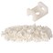 GTSE 100 Pack Of WhiteClear Screw Mounts Zip Ties Up To 02 Wide Saddle Type Zip Tie Anchors