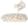 GTSE 100 Pack Of WhiteClear Screw Mounts Zip Ties Up To 02 Wide Saddle Type Zip Tie Anchors