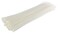 GTSE 14 Inch WhiteClear Zip Ties 100 Pack 50lb Strength UV Resistant Long Nylon Cable Ties SelfLocking 14 Tie Wraps