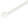 GTSE 6 Inch WhiteClear Zip Ties 100 Pack 40lb Strength UV Resistant Strong Nylon Cable Ties SelfLocking 6 Tie Wraps