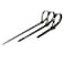 HS Reusable Zip Ties Assorted 6 8 10 Inch 200 Pack Releasable Nylon Cable Zip Ties 50 Lbs Tensile StrengthThick Reusable Wire Ties Outdoor Indoor Purpose