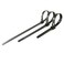 HS Reusable Zip Ties Assorted 6 8 10 Inch 200 Pack Releasable Nylon Cable Zip Ties 50 Lbs Tensile StrengthThick Reusable Wire Ties Outdoor Indoor Purpose