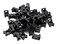 iexcell 100 Pcs Black 45mm Cable Tie Base Saddle Type Mount Wire Holder