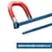 KABLE KONTROL Kable Kontrol Metal Detectable Zip Ties 8 Inch Long Blue 40 Lbs Tensile Strength 100 PcsPack Iron Impregnated Nylon 66 Durable Cable Management Wire Wraps