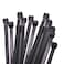 ZQDL large zip ties black 20 inch heavy duty cable ties extra long tie wraps 160 lb outdoor wire ties 60pcs