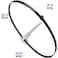 ZQDL large zip ties black 20 inch heavy duty cable ties extra long tie wraps 160 lb outdoor wire ties 60pcs