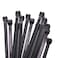 ZQDL large zip ties black 20 inch heavy duty cable ties extra long tie wraps 160 lb outdoor wire ties 60pcs