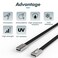 JOUGU Metal Zip Ties Black 100pcs Stainless Steel Epoxy Coated Locking Cable Heavy Duty Exhaust Wrap Multi Purpose Binding for machinery vehicles farms cables pipesFence