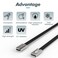 JOUGU Metal Zip Ties Black 100pcs Stainless Steel Epoxy Coated Locking Cable Heavy Duty Exhaust Wrap Multi Purpose Binding for machinery vehicles farms cables pipesFence