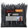 Mvyc Zip Ties Heavy Duty Cable and Wire Ties with 50 Ibs Tensile Strength and UV Resistance for Home Office Garden Workshop Black 8 Inch 1000 Pack