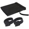 NBTORCH 120 PCS Reusable Cable Ties with Hook and Loop Multipurpose Adjustable 8 Inch Cable Management Wire Ties Cable Straps for Organizing Home Office and Data Centers Black
