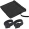 NBTORCH 200 PCS Reusable Cable Ties with Hook and Loop Multipurpose Adjustable 8 Inch Cable Management Wire Ties Cable Straps for Organizing Home Office and Data Centers Black