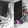 PASOW Pasow 50pcs Cable Ties Reusable Fastening Wire Organizer Cord Rope Holder 7 Inch Hot Pink