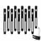 pzoz PZOZ Reusable Silicone Cable Ties 10 Pack Durable Flexible Cable Organizer Straps for Charging Cables Headphones Power Cords Cord Management for Desk Home Office Organization Black